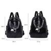 Elegant Women's Lightweight Backpack - Large Capacity, Adjustable Shoulder Strap, PU Material, Great for Travel and Daily Use