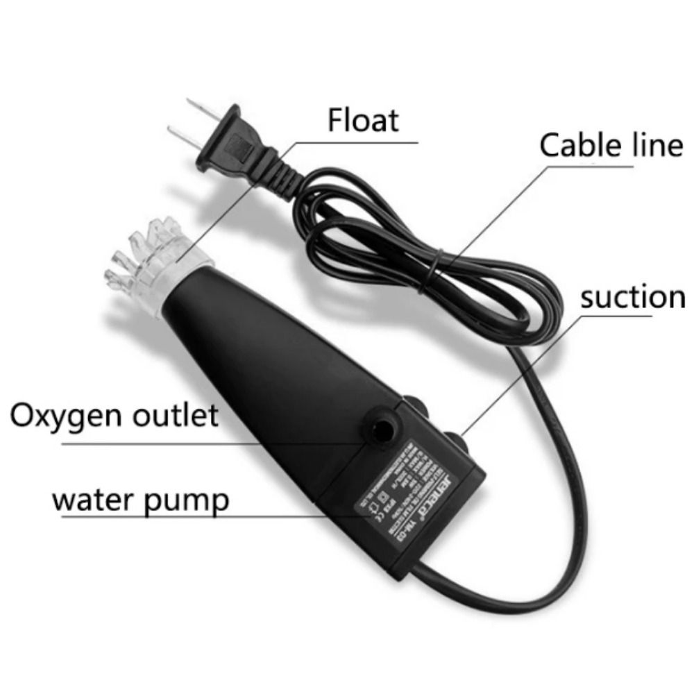 Automatic Aquarium Oil Skimmer Filter Electric Mini Oil Film Processor  Fish Tank