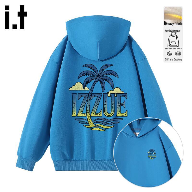 

Izzue It Men s Trendy Loose Fit Hooded Sweatshirt XL