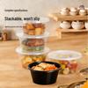 Disposable Round 1750ml Food Containers with Lids