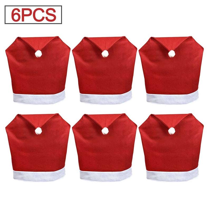 

Christmas Large Chair Covers - Festive Red & Green Holiday Decorations for Everyday Use - Fits Oversized Chairs