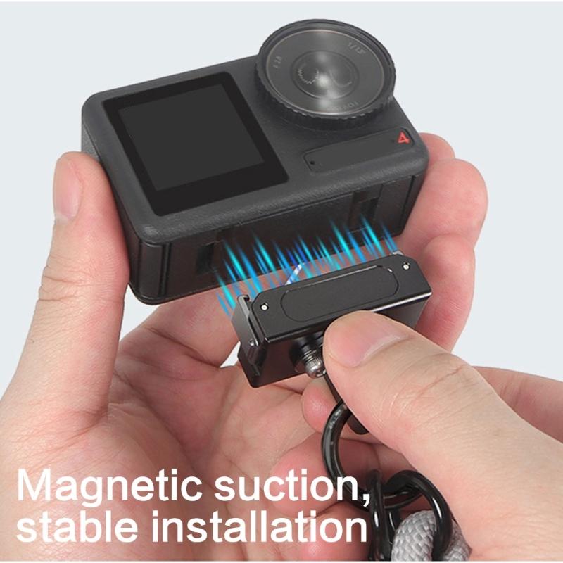 Schnellverschluss Sicherheitsband Verstellbares Halsband Atmungsaktive Handgelenkschlaufen Anordnungslösung Geeignet für Sportkameras