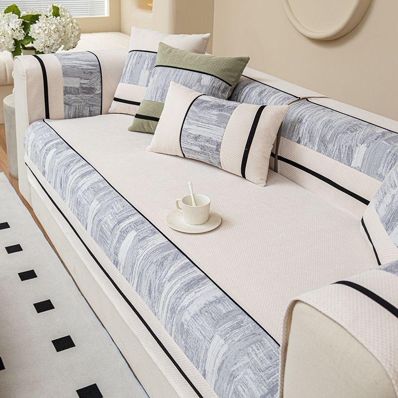 

Подушка для дивана Chenier, всесезонный нескользящий тканевый чехол, чехол для кожаного дивана на сиденье 90*160cm