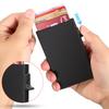 Metal Automatic Pop-up Card Bag, Male and Female Card Cover, Anti-theft Brush Clip, Anti-degaussing Box, Exquisite and Simple Ultra-thin Card Box.