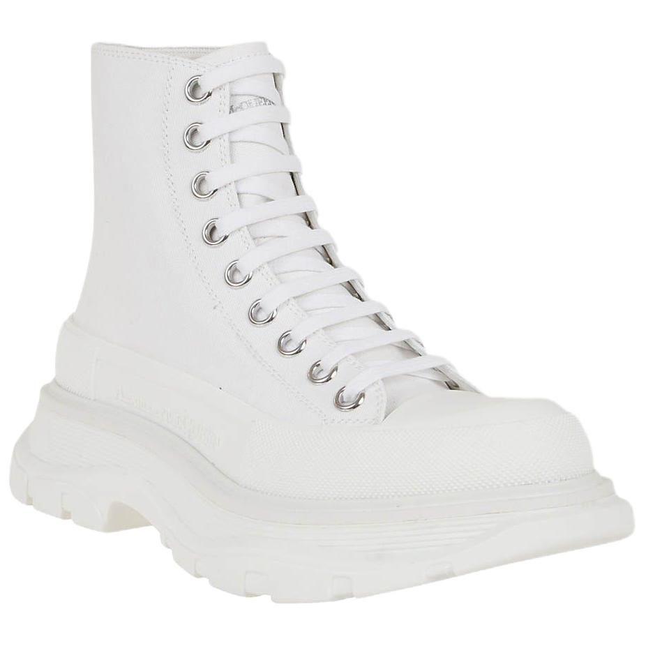 Alexander McQueen Tread Slick Boots 'White' Women's 611706W4L329000