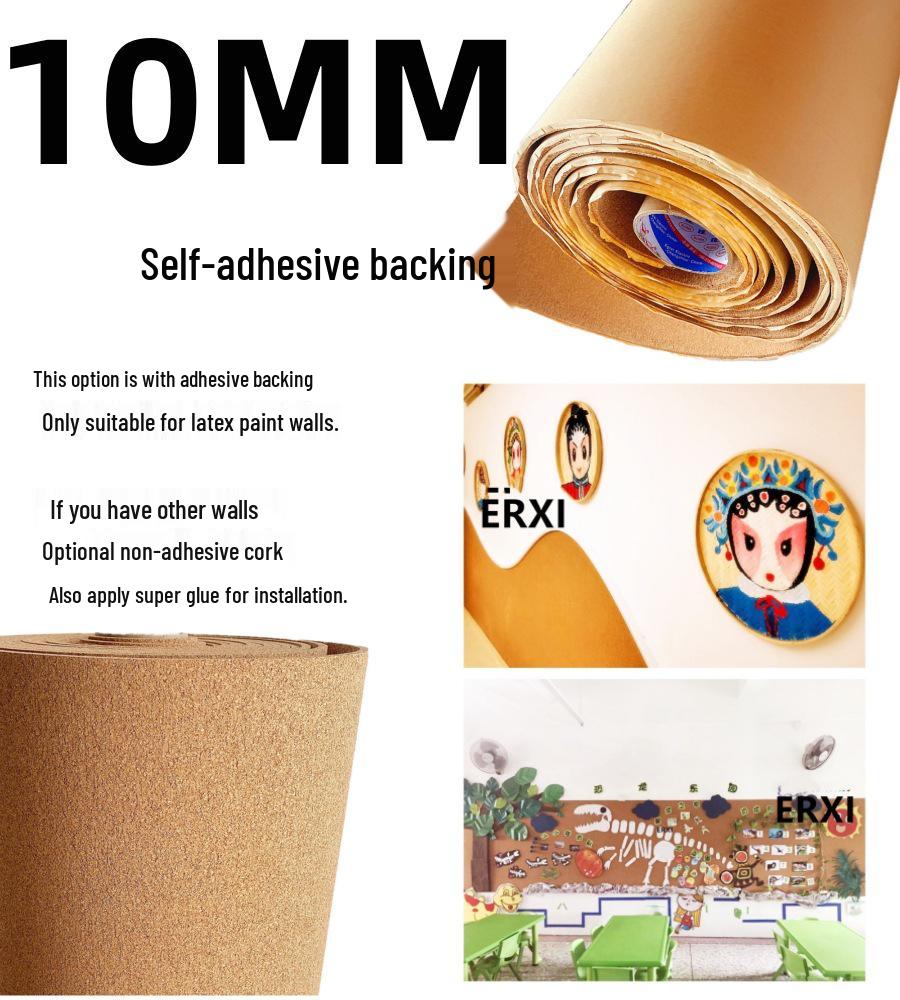 Cork Wall Panel: Message Board & Photo Display for Kindergartens