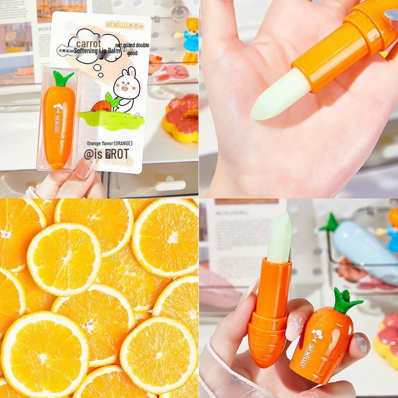 

Увлажняющий морковный бальзам для губ Xi Xi Wu - Увлажняет, уменьшает морщинки на губах, не липкий, против обветривания