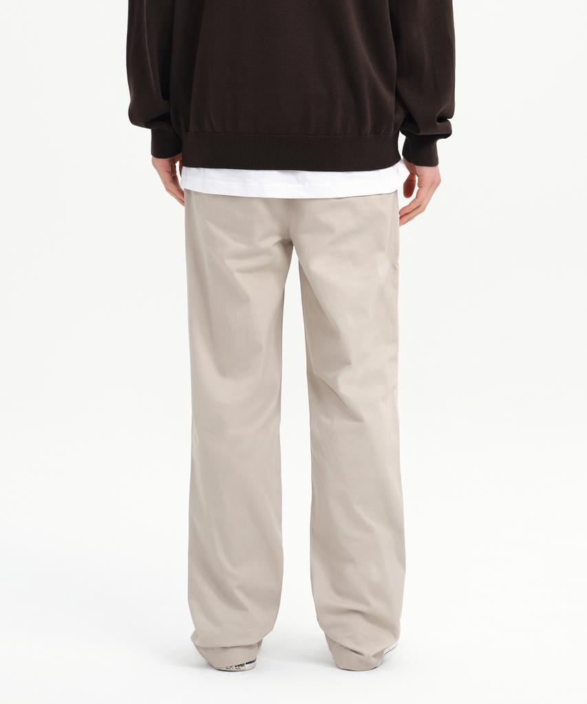 MUSINSA STANDARD Straight Chino Pants [Light Beige]