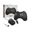 Retro Fighters D6 Wireless Controller Fighting Game Specifications Multifunctional Gamepad Usable with 2 and PC [Black] Dreamcast™ Compatible,