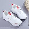 New summer leather breathable sports shoes student shoes lightweight running shoes