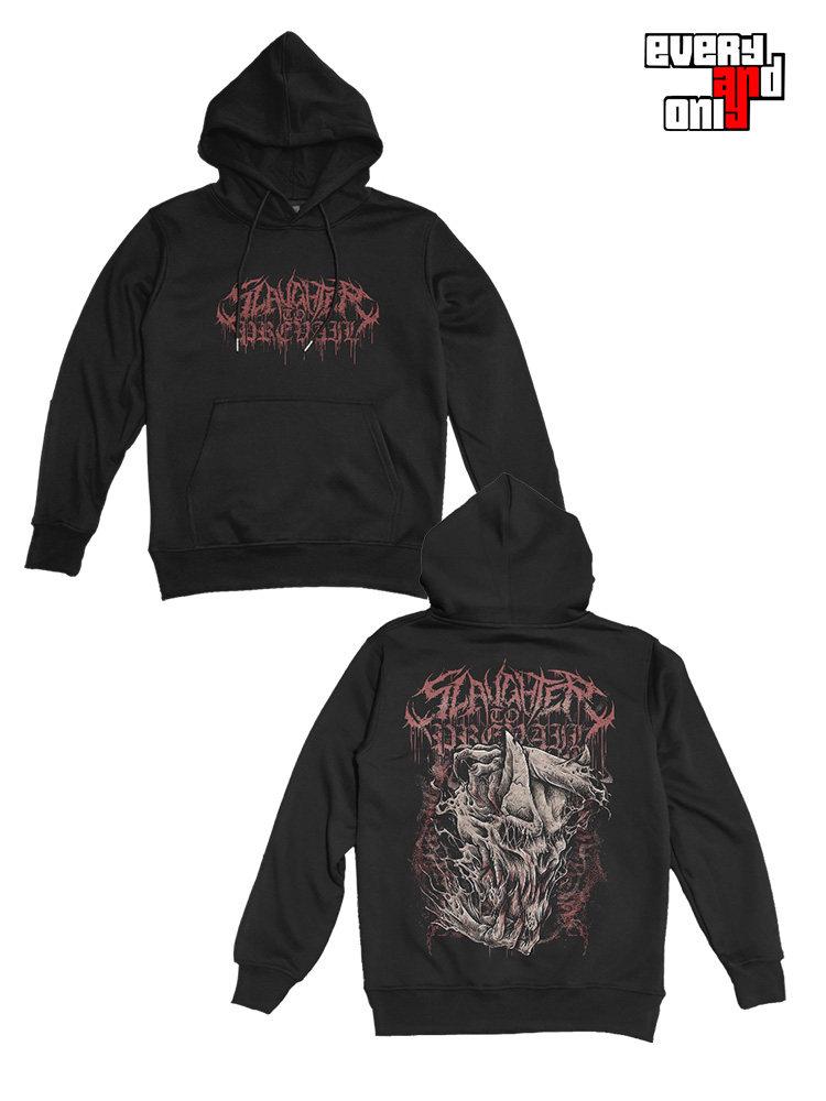 SLAUGHTER TO PREVAIL Худи с принтом на всю поверхность Мужские Женские Флисовые Теплые Худи с принтом в стиле Хоррор Модные Свободные Худи Женские Мужские Худи 4XL
