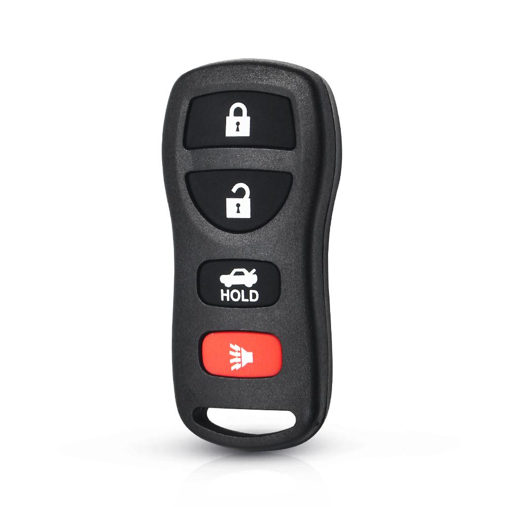 KEYYOU Modified Flip Key For Nissan Infiniti Xterra Frontier Muranon PATHFINDER TITAN Fob 4 Buttons Car Remote Key Shell Case