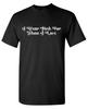 I Wear Pink For Sarcastic Humor Graphic Tee Gift For Men Novelty Funny T Shirt