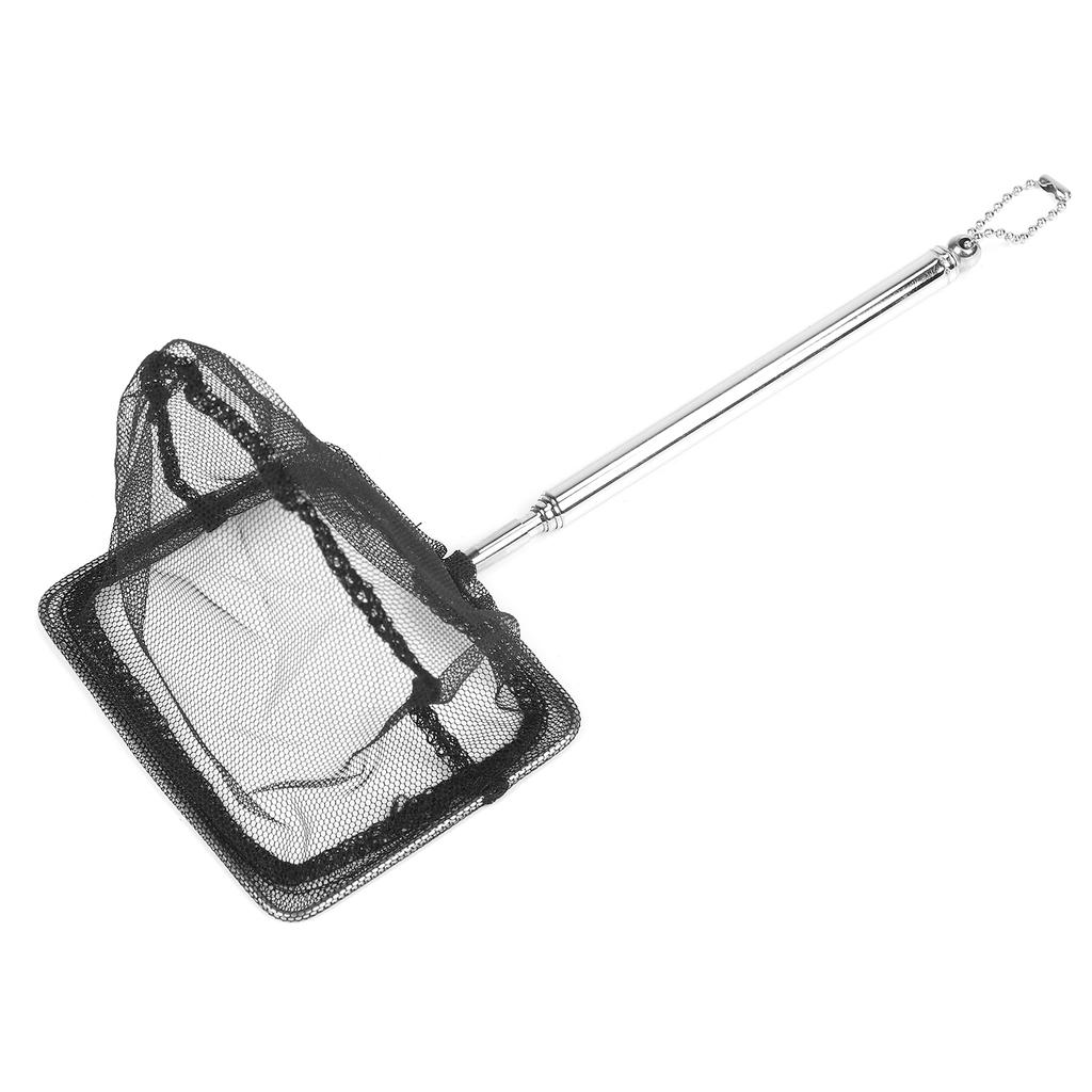 Extendable Fishing Net Stainless Steel Pole Handle Telescopic Landing Net for Tank Lakes
