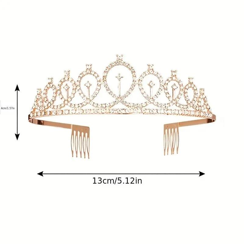 Bling Strass Kristall Krone Tiara Geburtstag Jahrestag Dekoration Alles Gute zum 18. 21. 30. 40. 50. Geburtstag Satin Schärpe Party Supplies