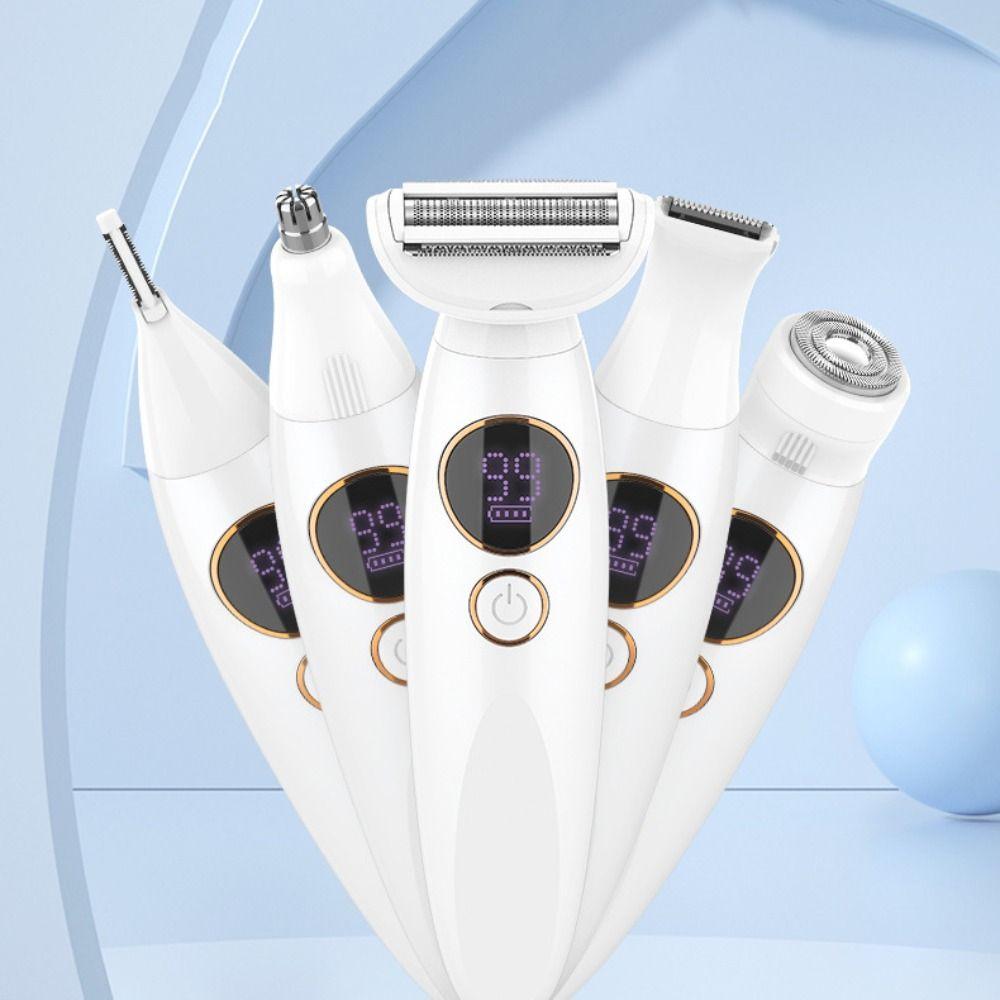 5 In 1 Hair Removal Instrument Washable Electric Epilator Body Hair Trimmer  Personal Care