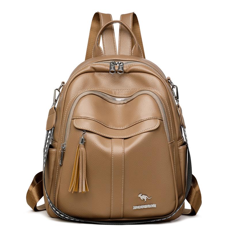

Retro European & American Style Women s Travel Backpack - Large Capacity, Fashionable & Casual хакі