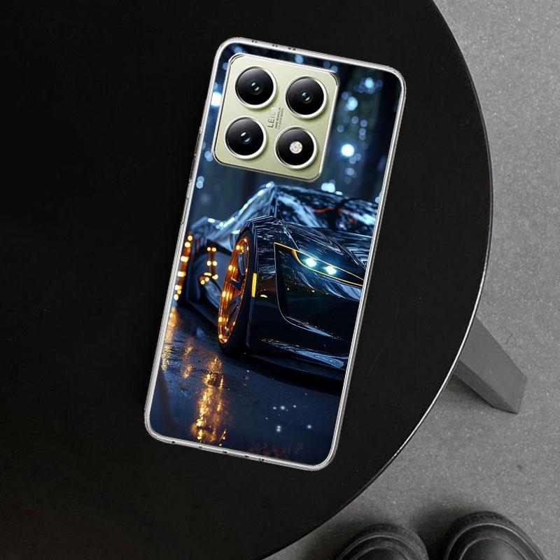 Cool Male Men Sports Cars Phone Case Cover for Xiaomi Redmi Note 15 14 13 12 11 Pro Plus 14S 12S 11S 11T 11E 10S 10 Customized F Redmi Note 14 Pro 5G