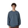 Puma Felpa Girocollo Elevata Tinta Unita Casual Pullover Manica Lunga Felpa Uomo Felpa Blu Navy 674081-18