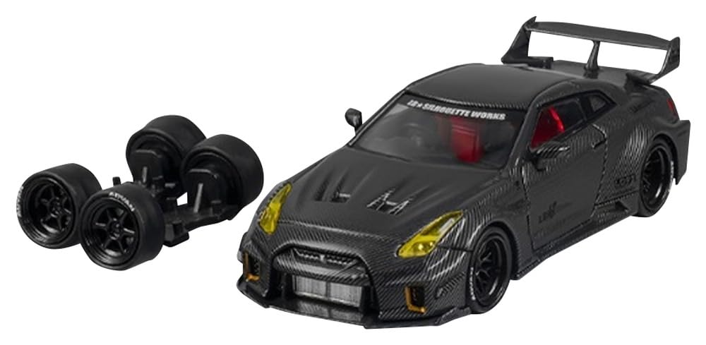 

CM MODEL Nissan GT35RR Super Silhouette Full Carbon Fiber Finished Model 1/64 LB-WORKS