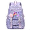 Cute 26 English Letters Printed Backpack for Teenager Student Girl Boy Bookbag Schoolbag Large Capacity Waterproof Travel Bag Gift Rucksak