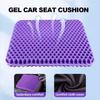 Gel Seat Cushion Summer Breathable Honeycomb Design For Pressure Relief Back Tailbone Pain for Home Office Wheelchair Chair Cars
