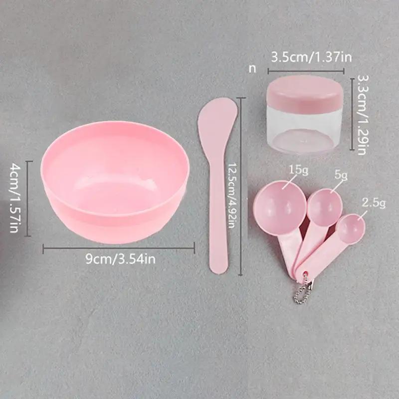 8pcs/Set DIY Face Mask Mixing Tools - Facial Applicator Spatula Mask Bowl Spoons -Applying Masks And Skin Care Products