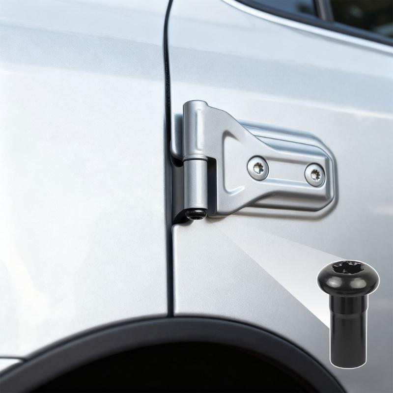 Car Corrosion Resistant Alloy Hinge Nut Screws for 2018 2025 Automobiles Featuring Simple Tool Less Setup and Durability