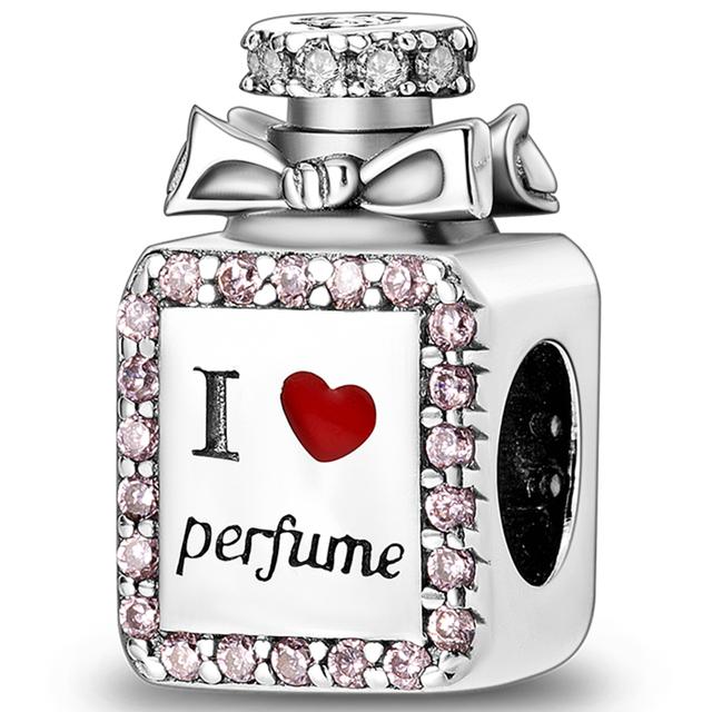 925 Silver Heart Silver Series Pendant Charm Beads Fit Original Bracelet Necklace For Women Diy Making Jewelry Gift