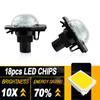 2pcs LED License Number Plate Light For Scion XB Aze151 2007.03-up XD Zsp110 2007.06-up CanBus White 6000K
