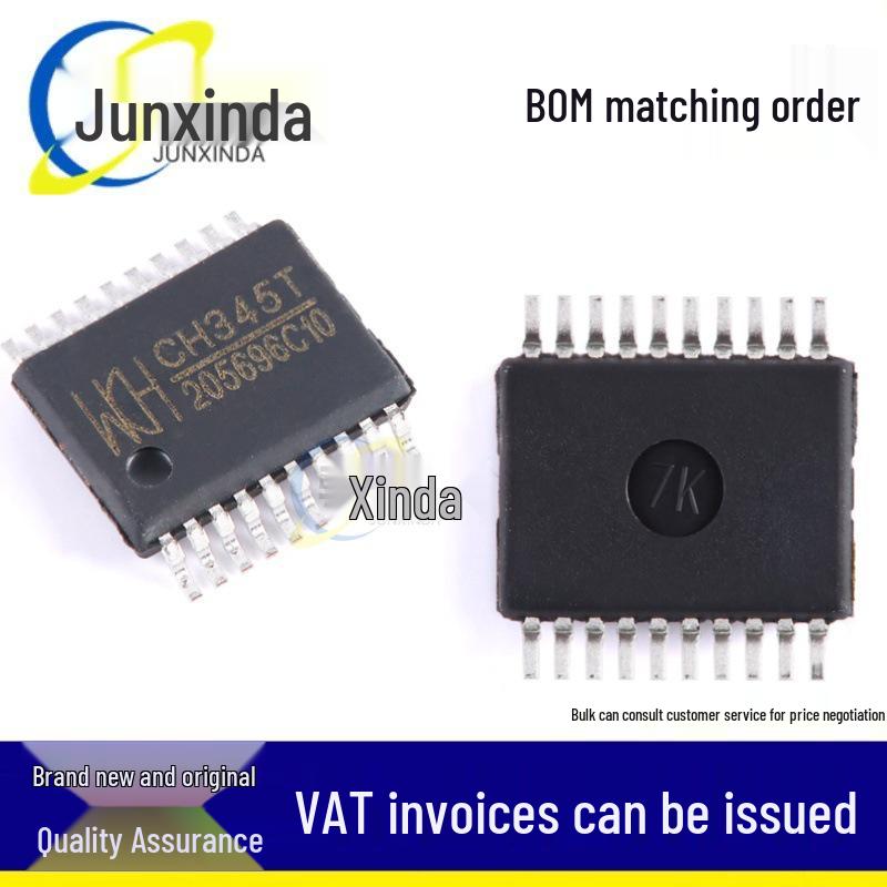 

Genuine WCH CH345T SSOP20 USB to MIDI Integrated Circuit Chip