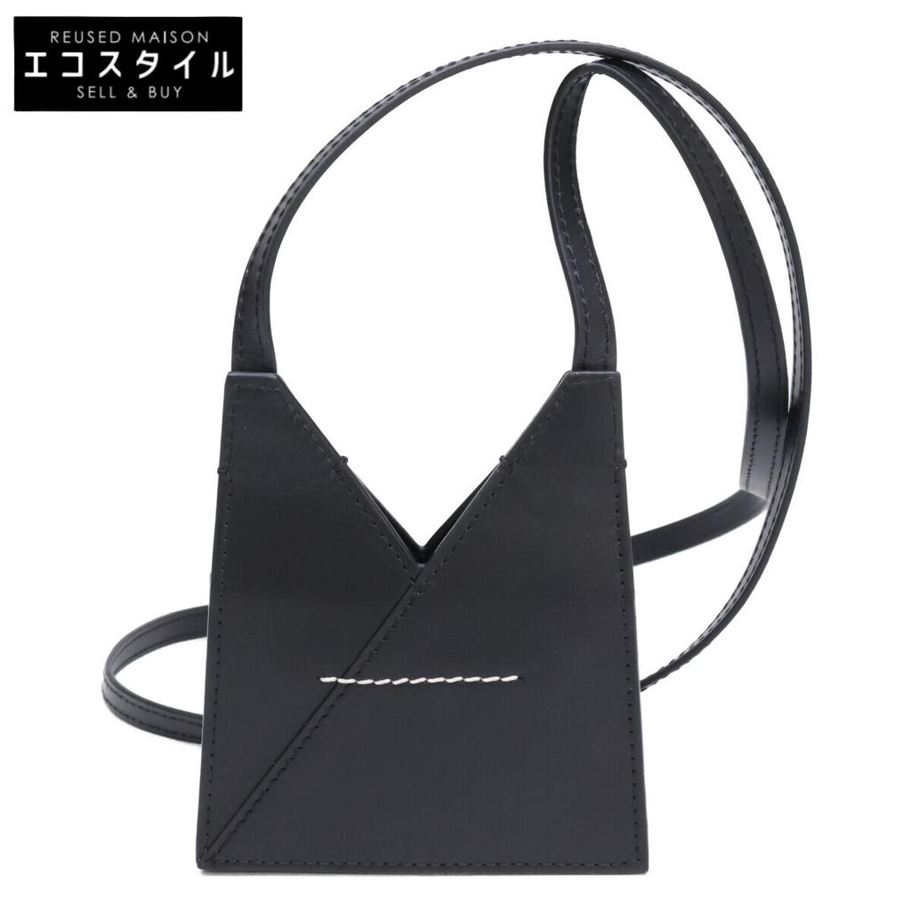 MM6 [Excellent Condition] SB6ZI0005P5546T8013 Japanese Mini Crossbody Shoulder bag blackUsed