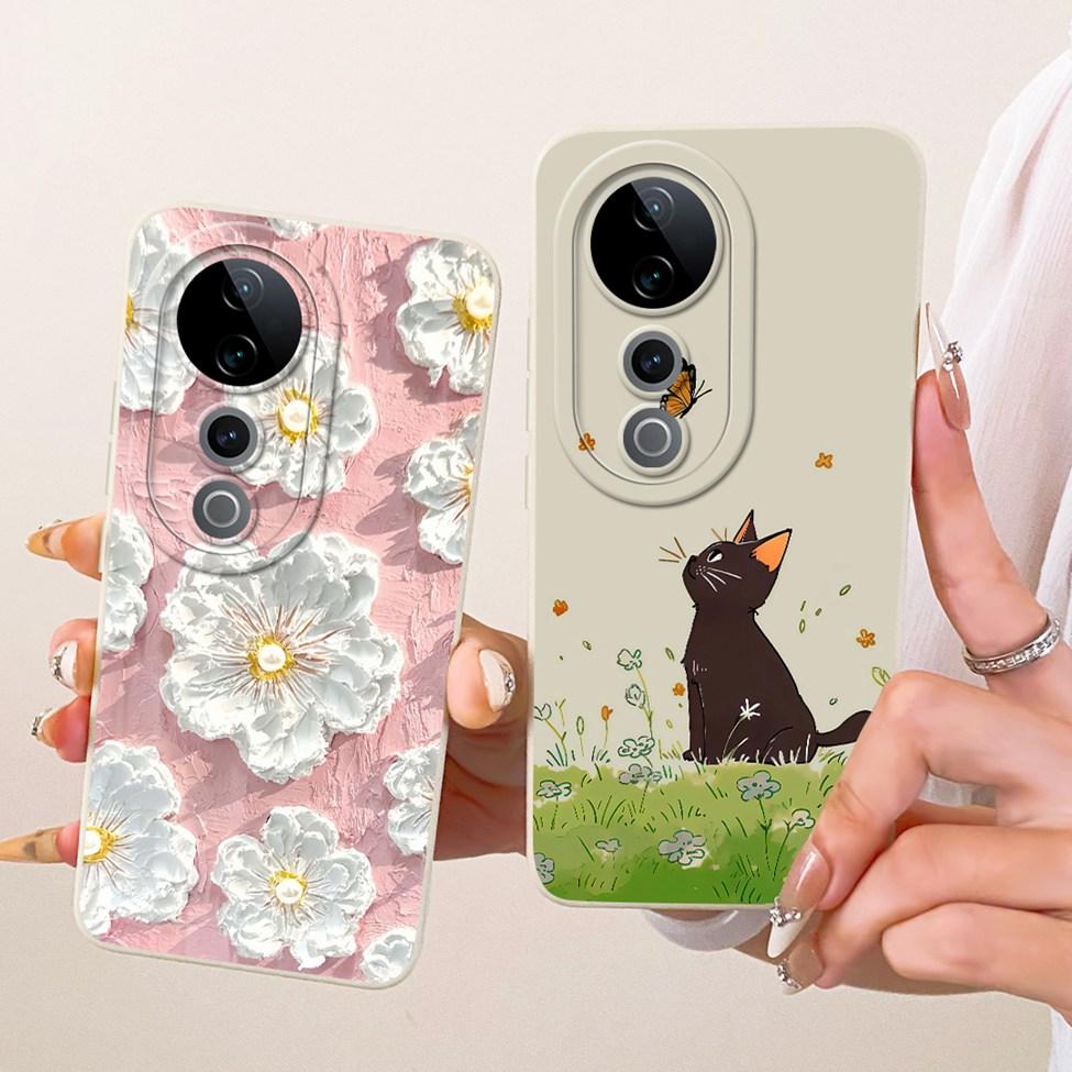 For Vivo S19 Pro Case V2362A Luxury Fashion Cool Kawaii Cute Painted Silicone Funda For Vivo S19Pro Casing