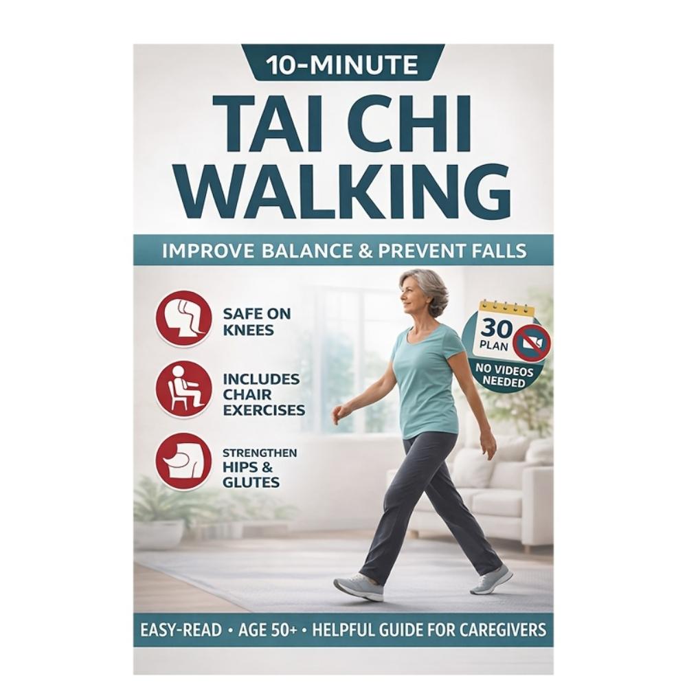 28 Days Transformation Challenge Tai Chi For Seniors Only 10 Minutes Daily Tai Chi Walking Easy 4-week Program Book Flexibility 1book