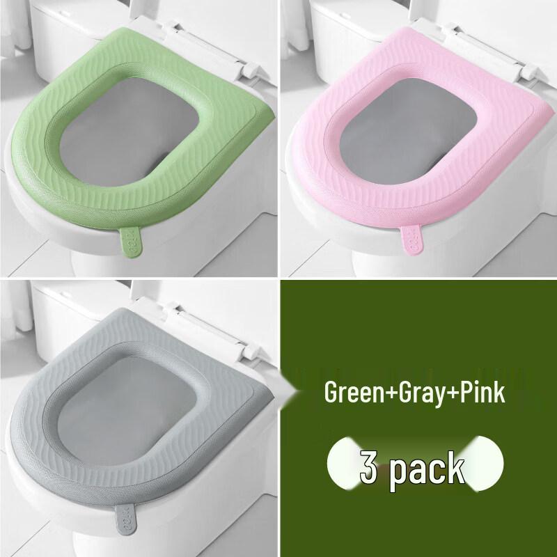 LIEI All-Season Waterproof Toilet Seat Cover