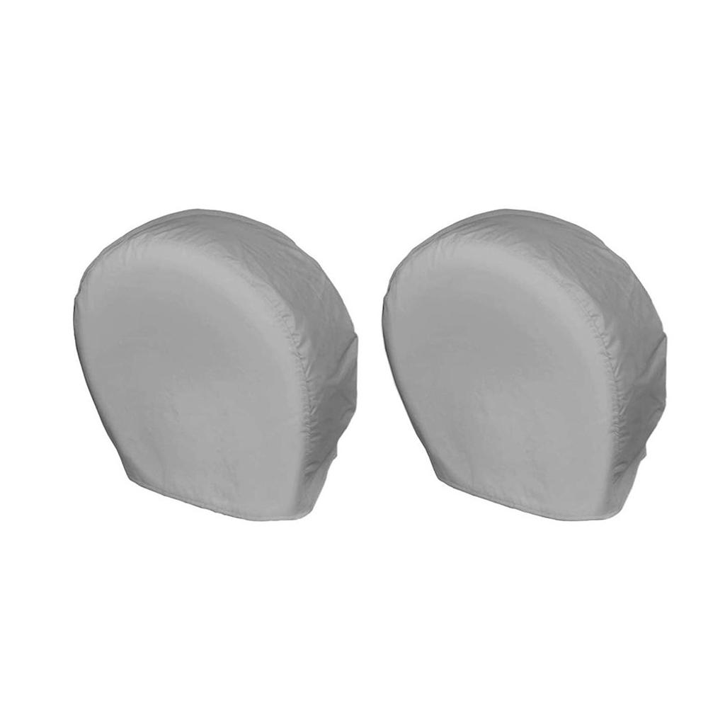 2 PIEZAS 18-20 pulgadas Cubiertas Protectoras para Neumáticos de Sol Rueda de Neumático o para Coche SUV Camión Impermeable Neumáticos Ruedas Del Sol, Lluvia, Nieve, Polvo, Arañazo 190T Ox
