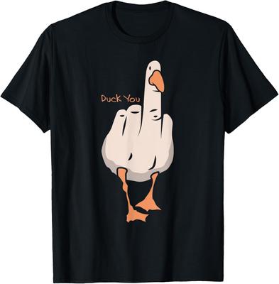 Duck You Funny Duck Lover Gift for Men and Women Unisex T-Shirt