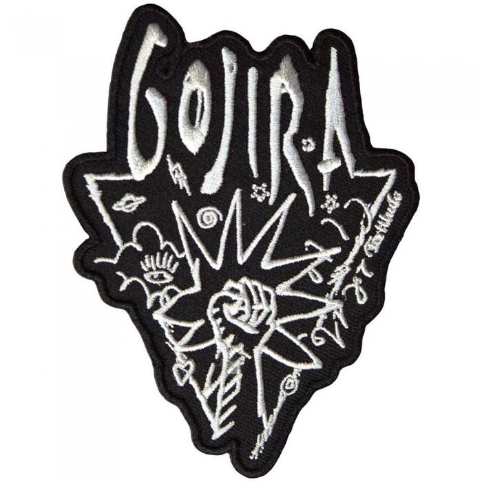 Gojira Power Glove Woven Iron On Patch