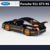 Welly 1/24 Porsche 911 GT3 RS Alloy Racing Car Model Diecast Metal Track Sports Car Vehicles Model High Simulation Kids Toy Gift