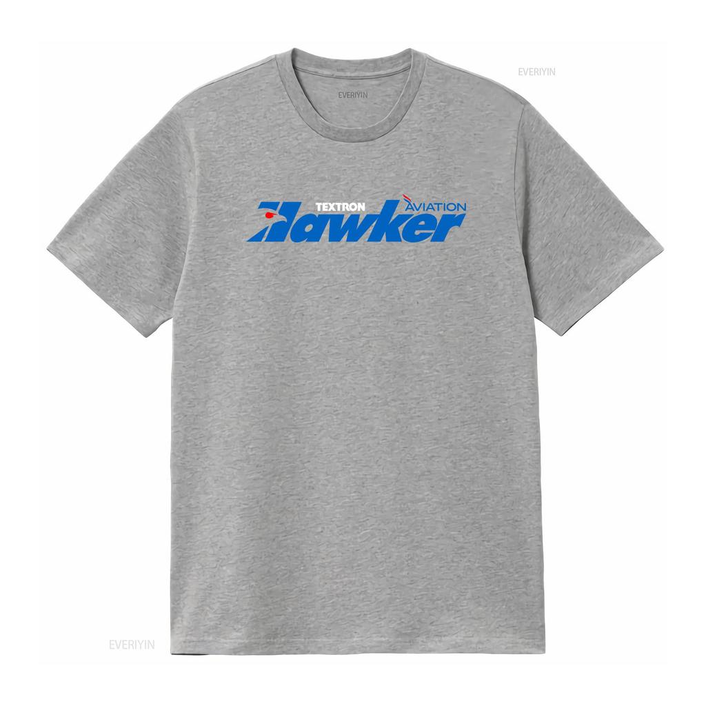 Hawker Aircraft Textron Aviation Logo T Shirt American Sizes S 5XL vintage Washed Stylish streetwear designer clothes