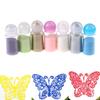 DIY Shiny Colour Embossing Pigment Stamping Scrapbooking Craft 10ml Metallic Paint Emboss Powder