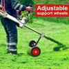 Lawn Mower Support Wheel Adjustable 26mm-28mm Portable String Trimmer Wheel