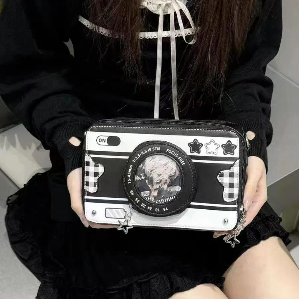 New Popular Design Anime Small Camera Ulzzang Ita Bag Fashionable Cute Girl Shoulder Bag Street Trend Messenger Bag ItaBag