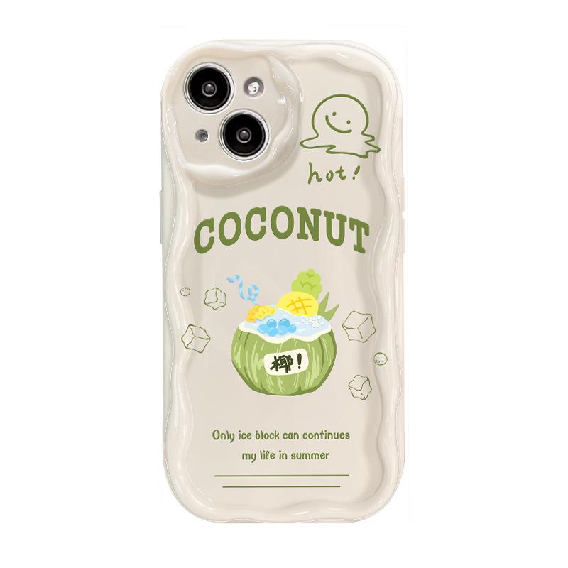 Three-dimensional Coconut Stand Suitable for Xiaomi 13 Mobile Phone Case 12/11 Couple Redmi K60/50 Silicone Note10pro