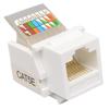 Cat5e Keystone Jack Network Module - Super Five Category Panel Socket for Computer Networking