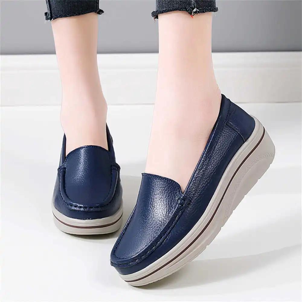 Large Dimensions Number 36 Womens Sneakers For Platform High Heels Platform Shoes Exercise Sport Famous Brand Sneskers