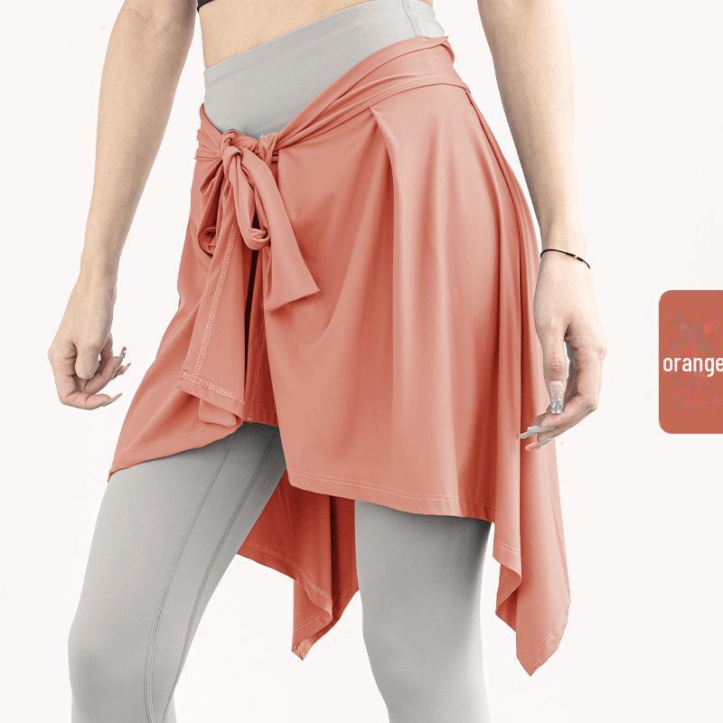 Fustă Sport Yoga Anti-Expunere cu Bretele - Fustă Balet, Dans și Yoga