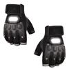 Knuckles Protective Motorcycle Gloves Half Finger Cycling Gloves Breathable Shock Absorption Gloves Accessories
