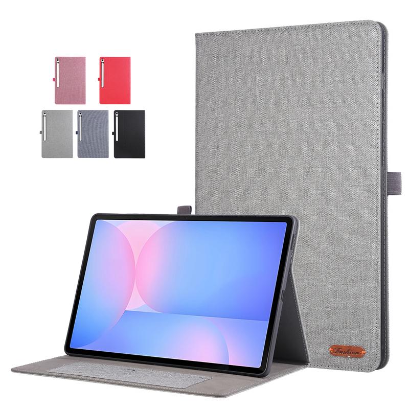 Custodia per Samsung Tab S10 FE Plus 13.1" Custodia Tessuto Morbido Supporto Flip Tablet Funda per Galaxy Tab S10 FE+ Custodia SM-X620 SM-X626B