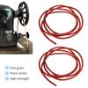 2pcs Cowhide Sewing Machine Belt 72 Inch Cowhide Sewing Belt Foot Pedal Belt  Household Use